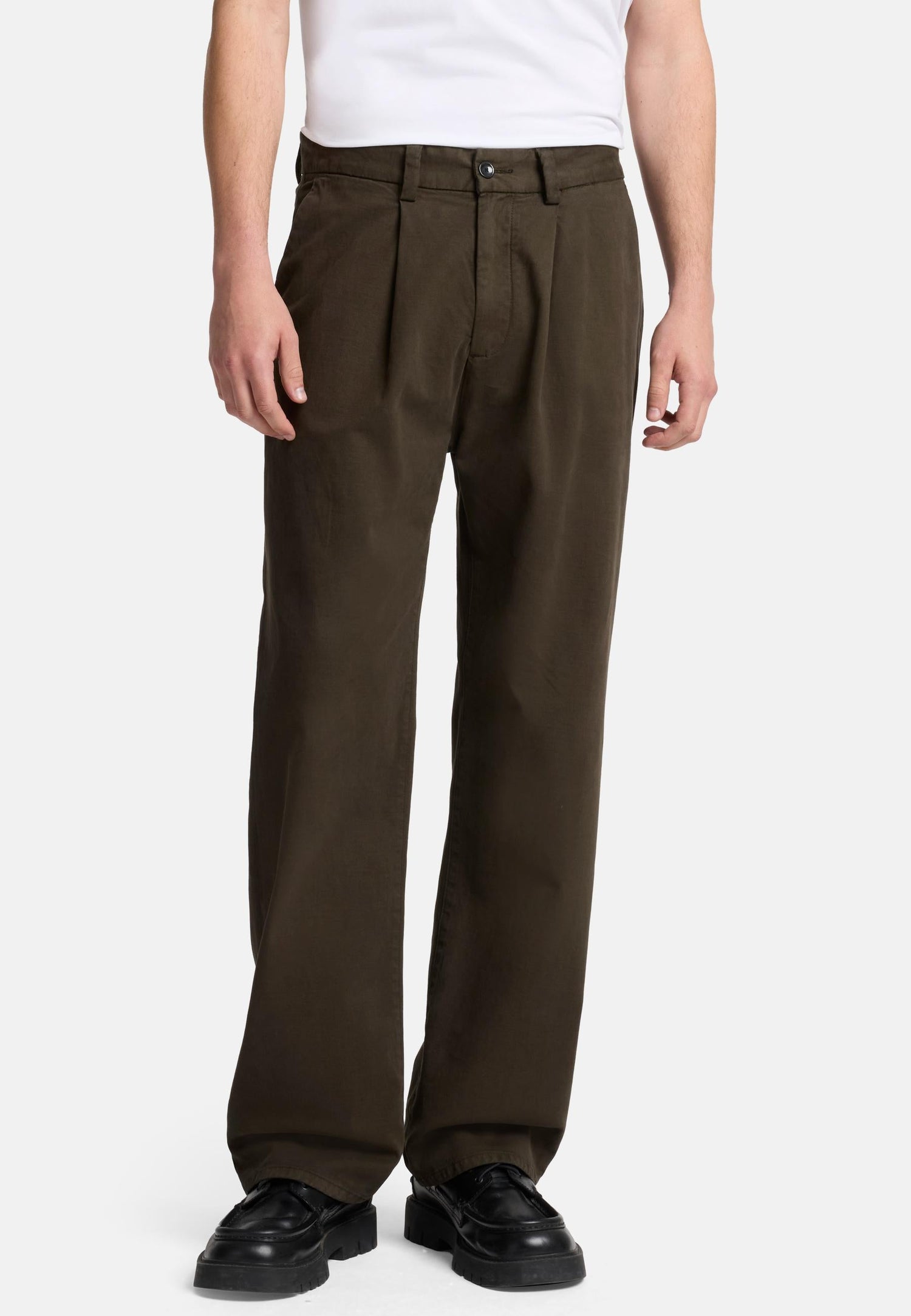 מכנסיים ארוכים לגברים Pleated